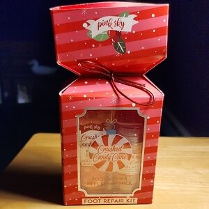 Crushed Candy Cane Foot Repair Kit - Red